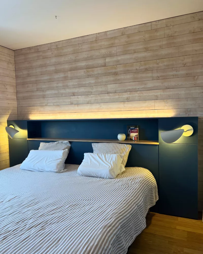 Chambre bleue profond sur mesure - Poitiers (86)