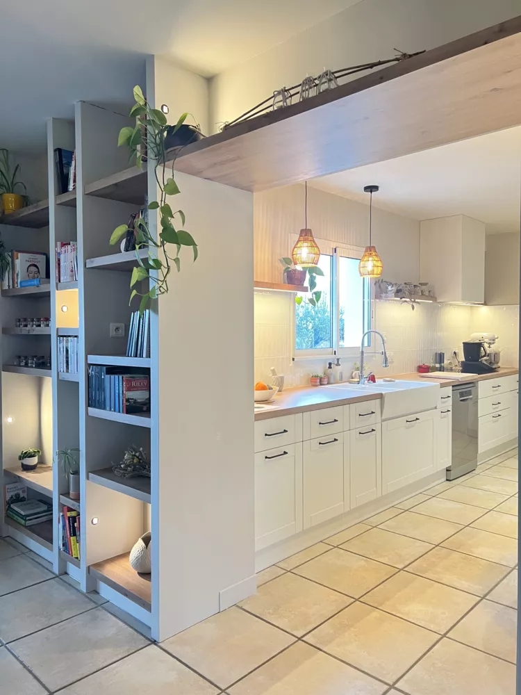 Cuisine & bibliothèque intégrée - Poitiers (86)