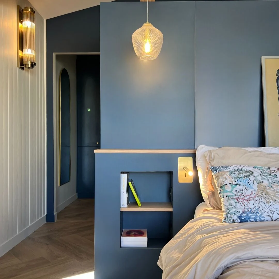 Chambre bleue élégante - Poitiers (86)