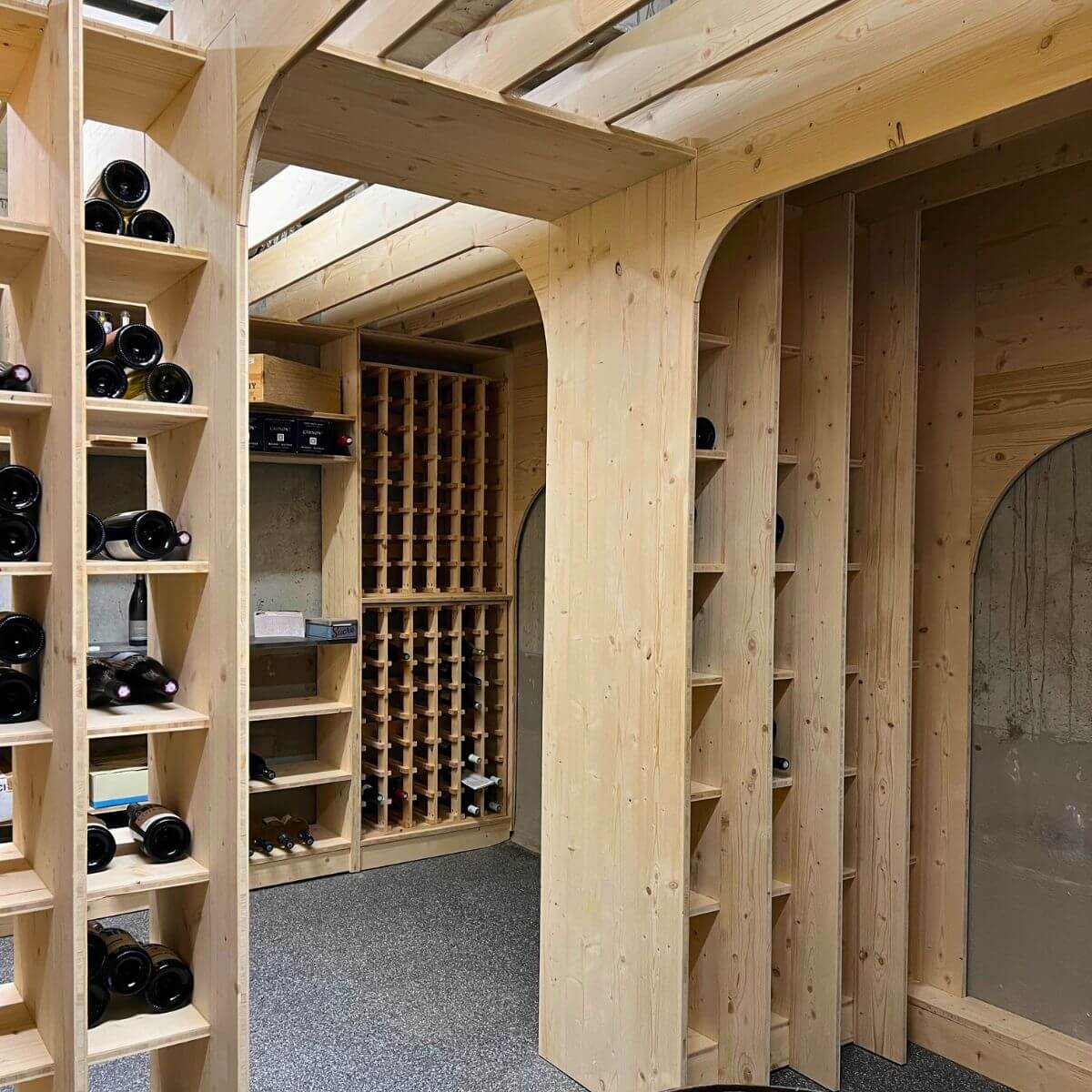 Cave en bois sur-mesure - Tours (37)