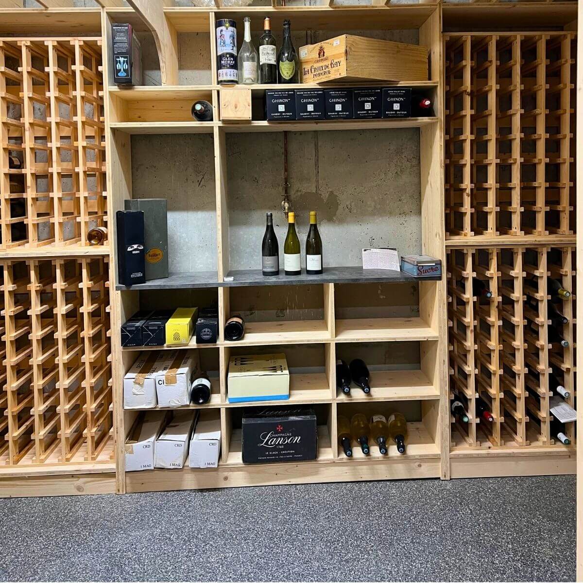 Cave en bois sur-mesure - Tours (37)