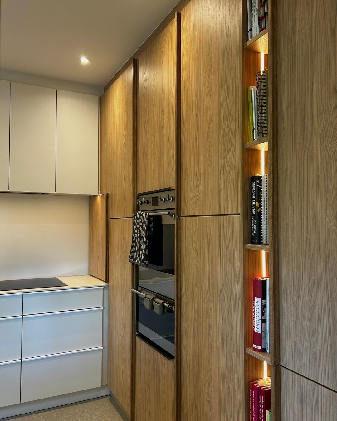 Cuisine moderne avec séparation vitrée - Poitiers (86)