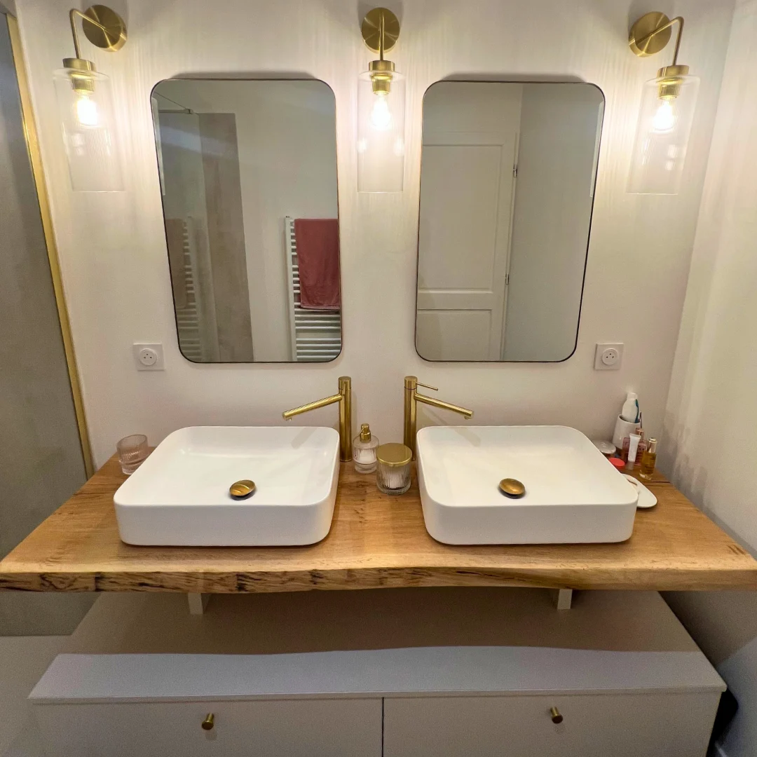 Salle de bain élégante sur-mesure - Poitiers (86)